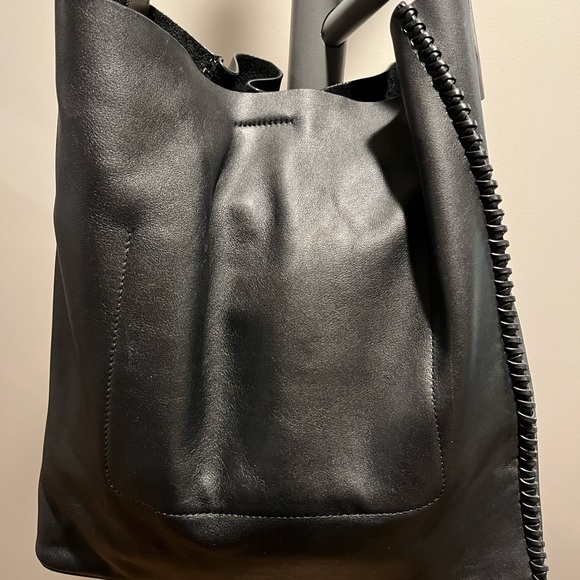 ALLSAINTS ‘Pearl’ Hobo Leather Bag - Picture 3 of 15